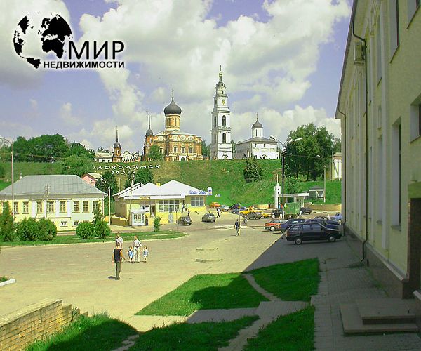 фотография Волоколамского кремля с улицы Сергачева